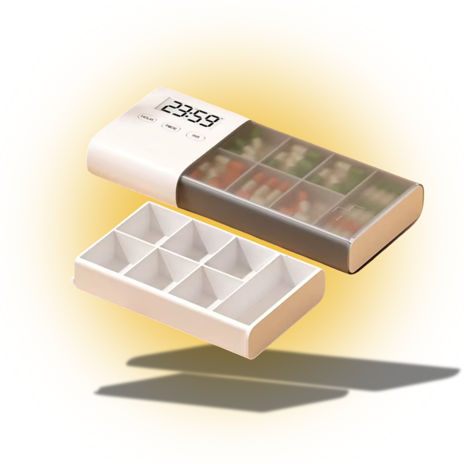 Elektronische Pillendose